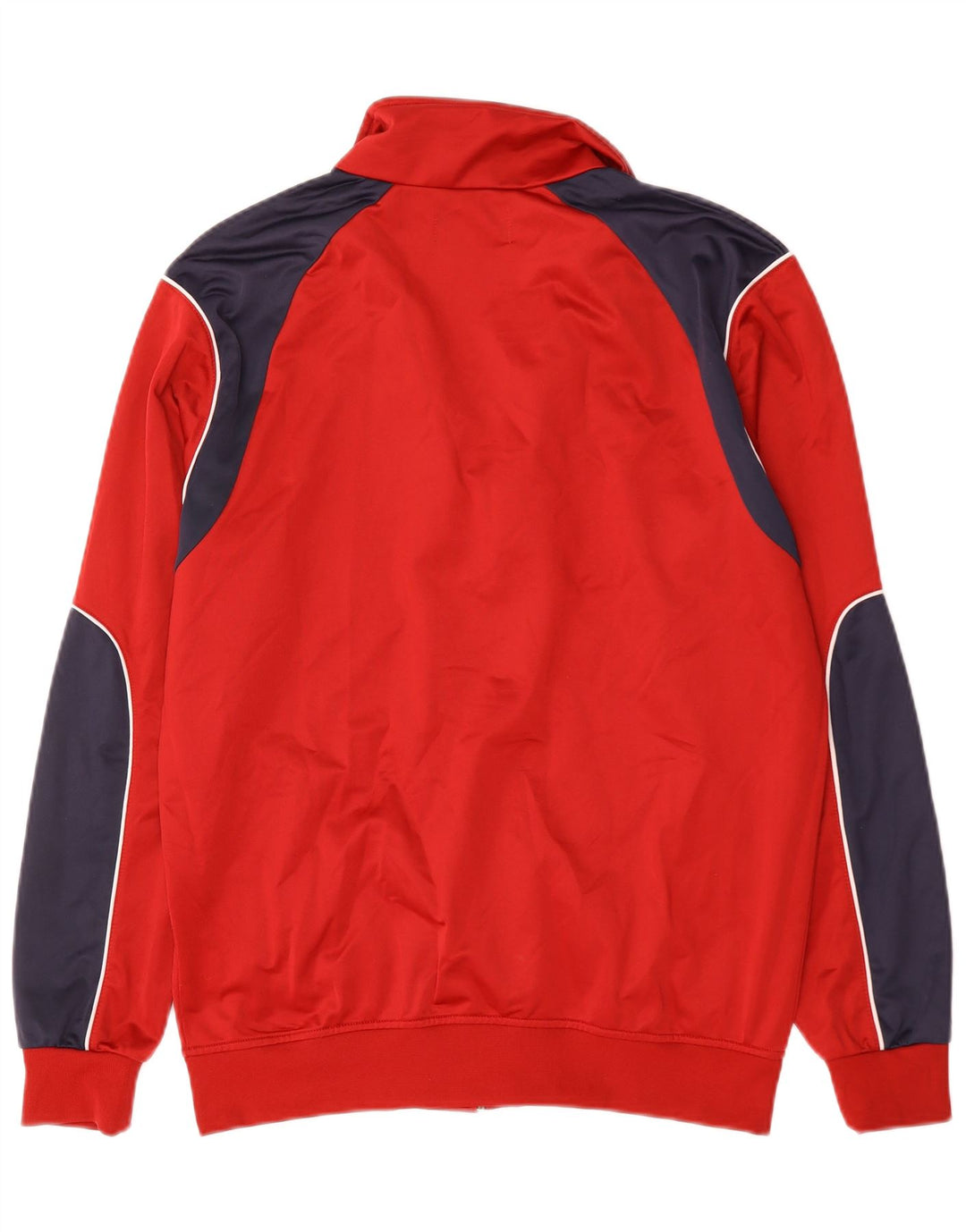 Giacca da tuta da uomo Kappa XL rossa in poliestere color block