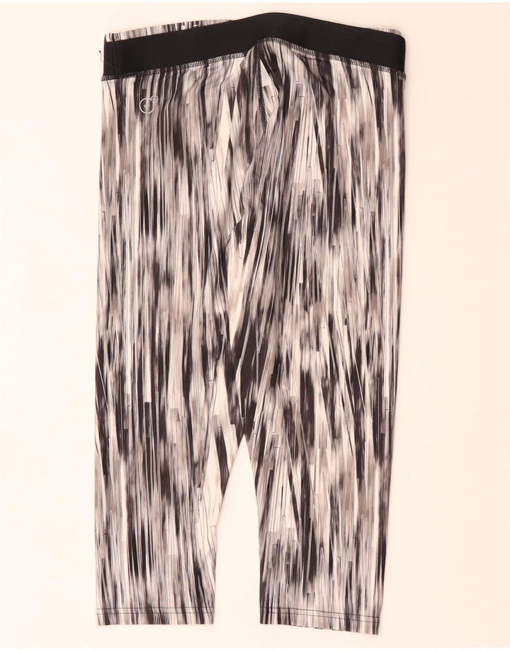 Leggings Capri da donna PUMA UK 14 Poliestere gessato medio nero