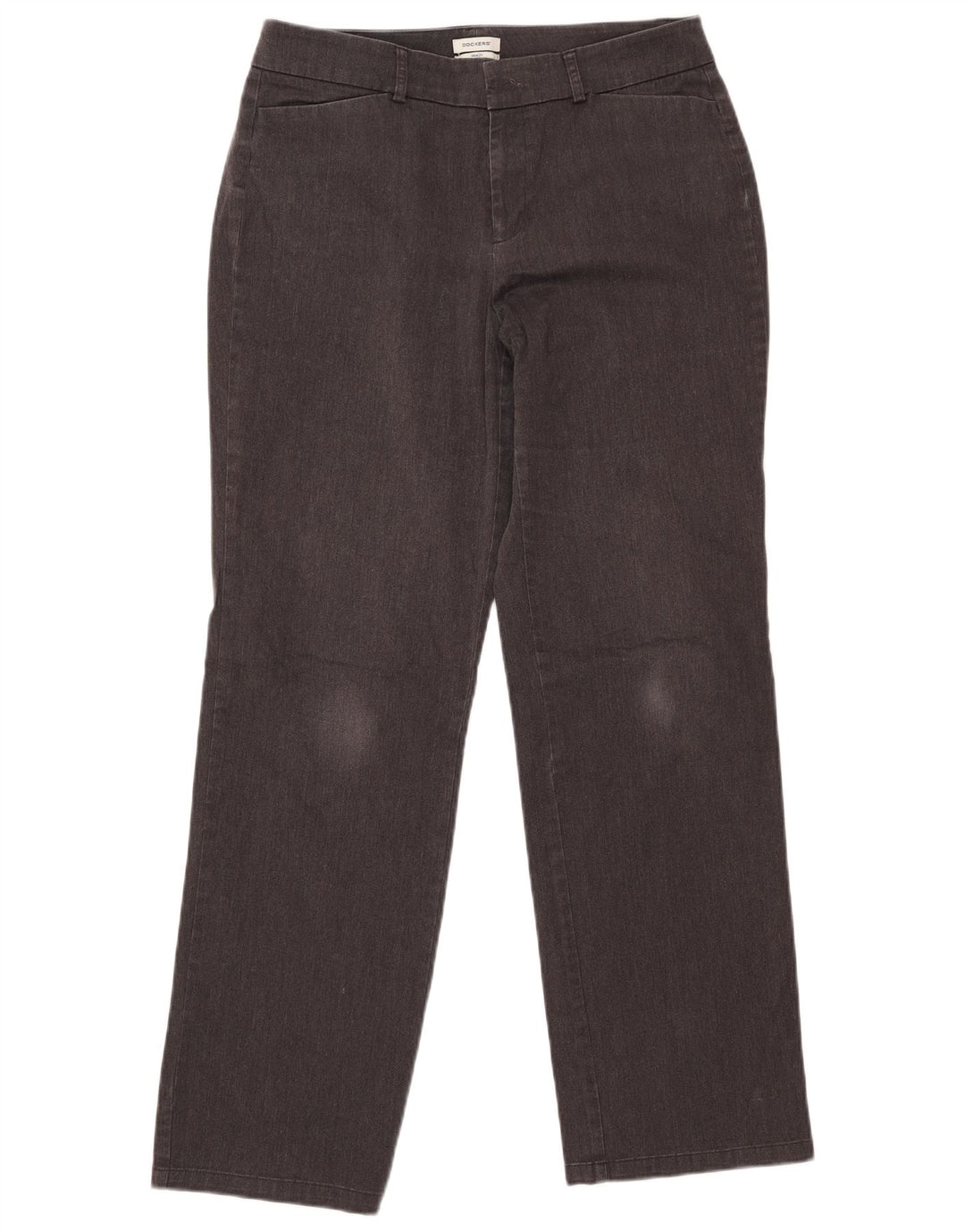 Pantaloni casual da donna Dockers US 10 Large W32 L31 Cotone grigio