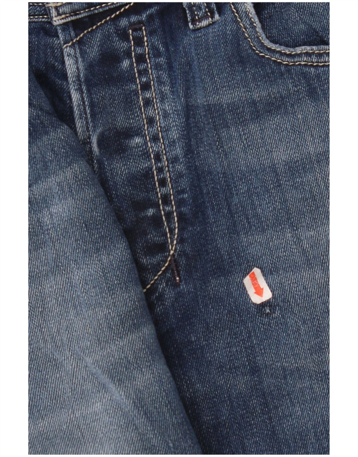 DIESEL Jeans dritti slim regolari Safado da uomo W30 L27 cotone blu