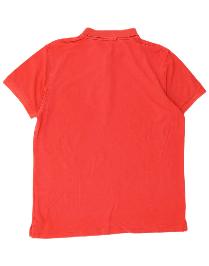 Polo da uomo Lyle & Scott XL in cotone rosso