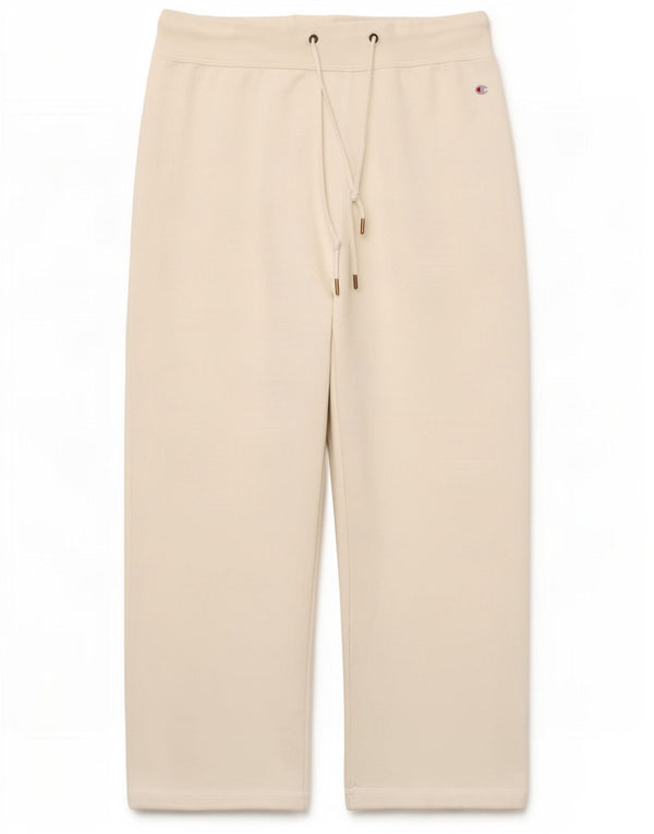 Pantaloni da tuta da donna a gamba larga Champion UK 14 Large White Cotton