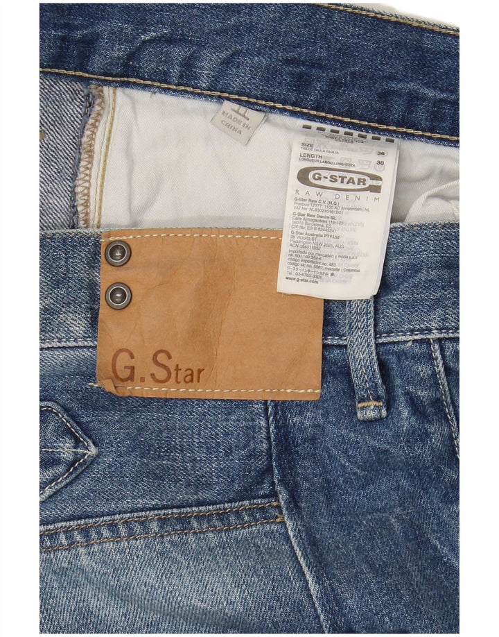 Jeans dritti da uomo G-STAR W36 L30 cotone blu