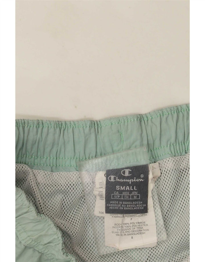 Pantaloncini da bagno da uomo Champion Small verde in poliammide