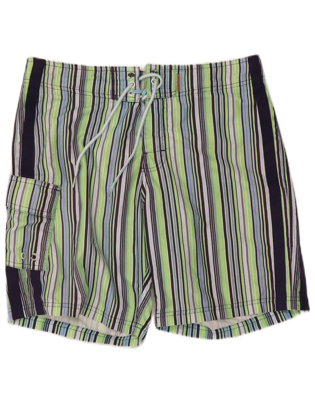 Pantaloncini da bagno da uomo Sundek medi a righe multicolori