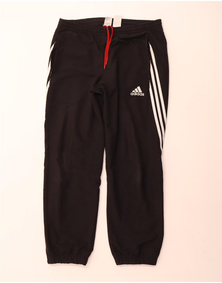 Pantaloni da tuta da uomo Adidas Joggers medio poliestere nero