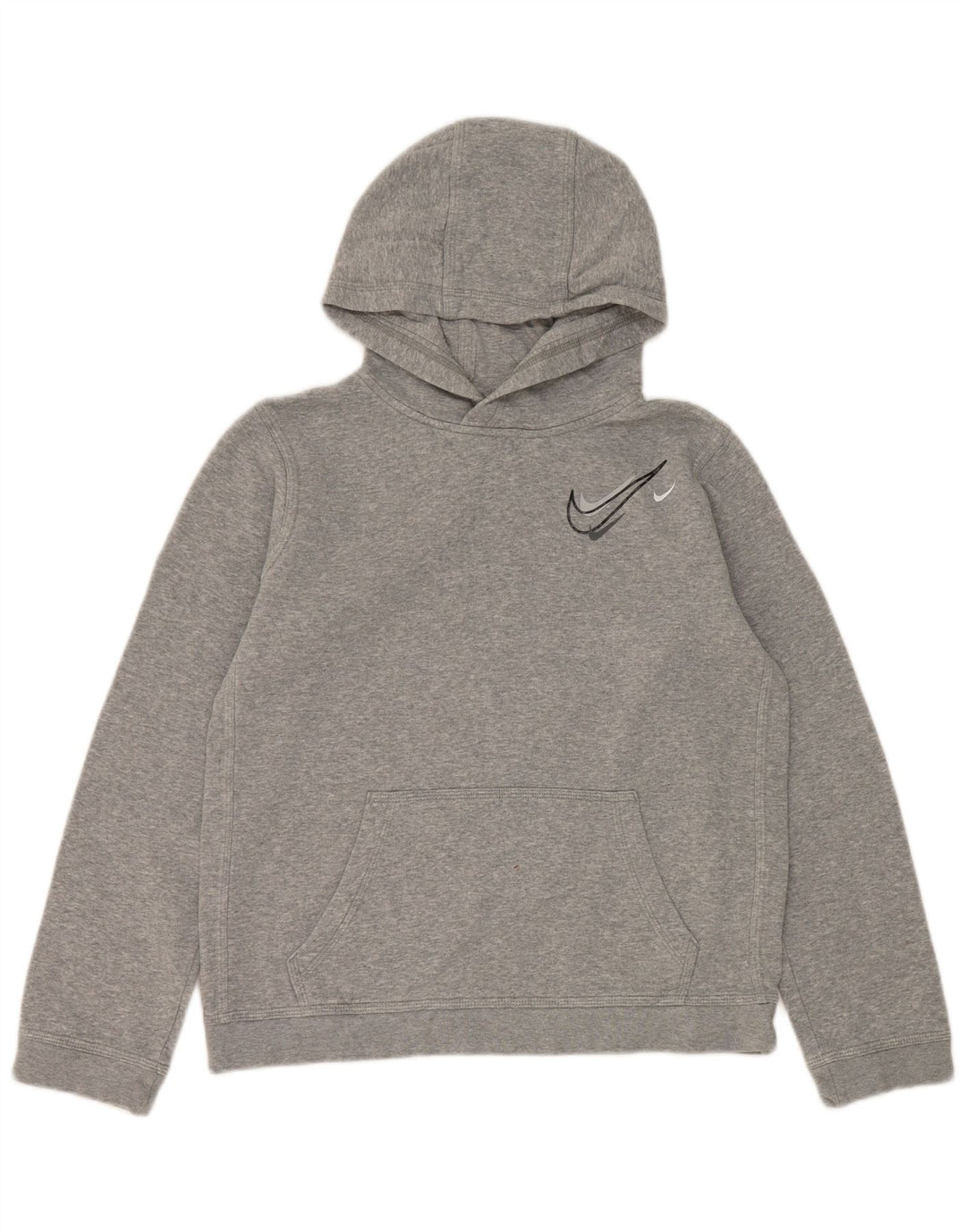 Felpa con cappuccio da ragazzo Nike 13-14 anni XL Grigia