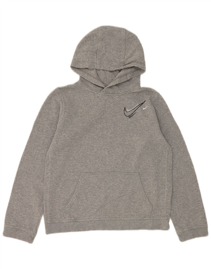 Felpa con cappuccio da ragazzo Nike 13-14 anni XL Grigia