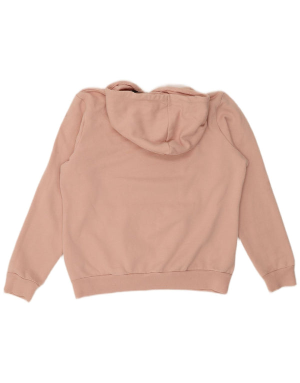 Felpa con cappuccio oversize da donna PUMA UK 10 Small in cotone rosa