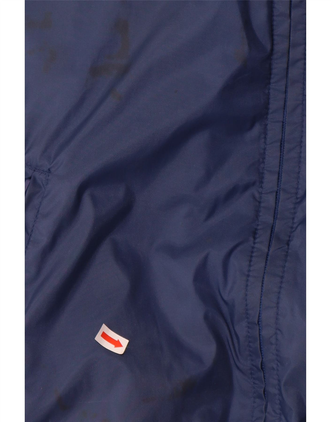 Gilet reversibile da uomo VINTAGE UK 38 medio blu navy in poliammide