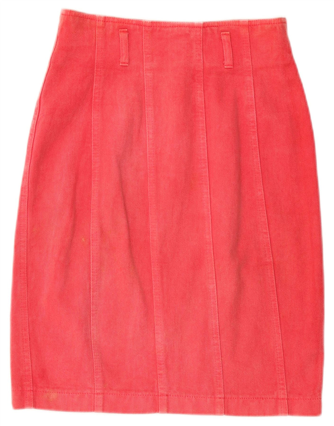 Gonna in denim da donna Blumarine IT 40 Small W27 Cotone rosso