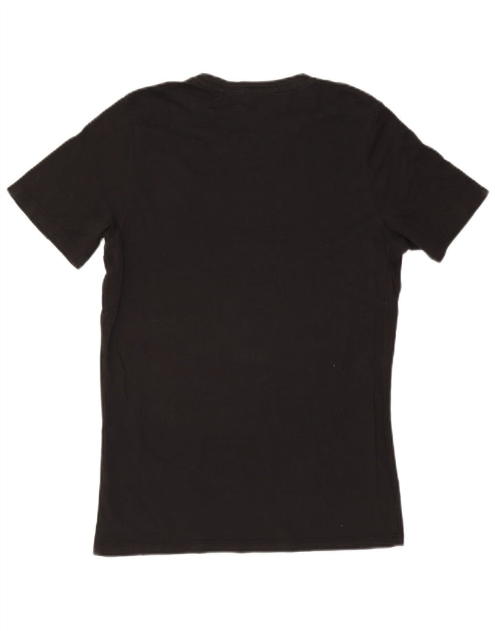 T-shirt grafica da uomo Jack & Jones Top media nera