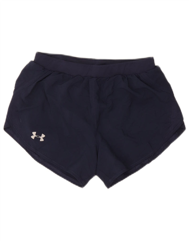 Pantaloncini sportivi UNDER ARMOUR da donna Heat Gear UK 4 XS blu navy