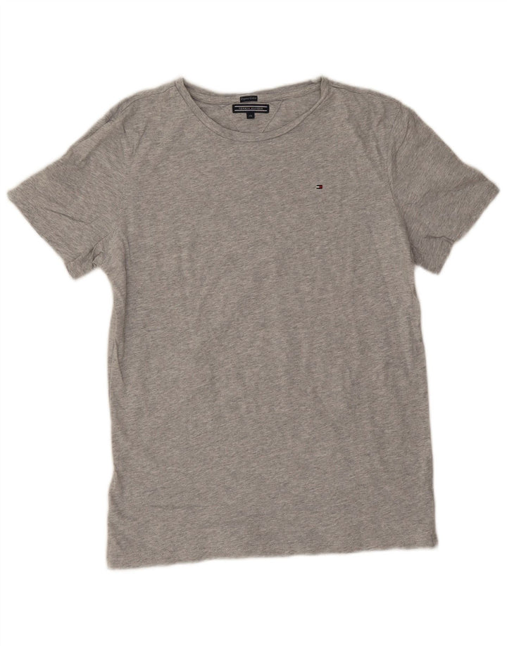 T-shirt da ragazzo Tommy Hilfiger Top 15-16 anni grigio chiazzato