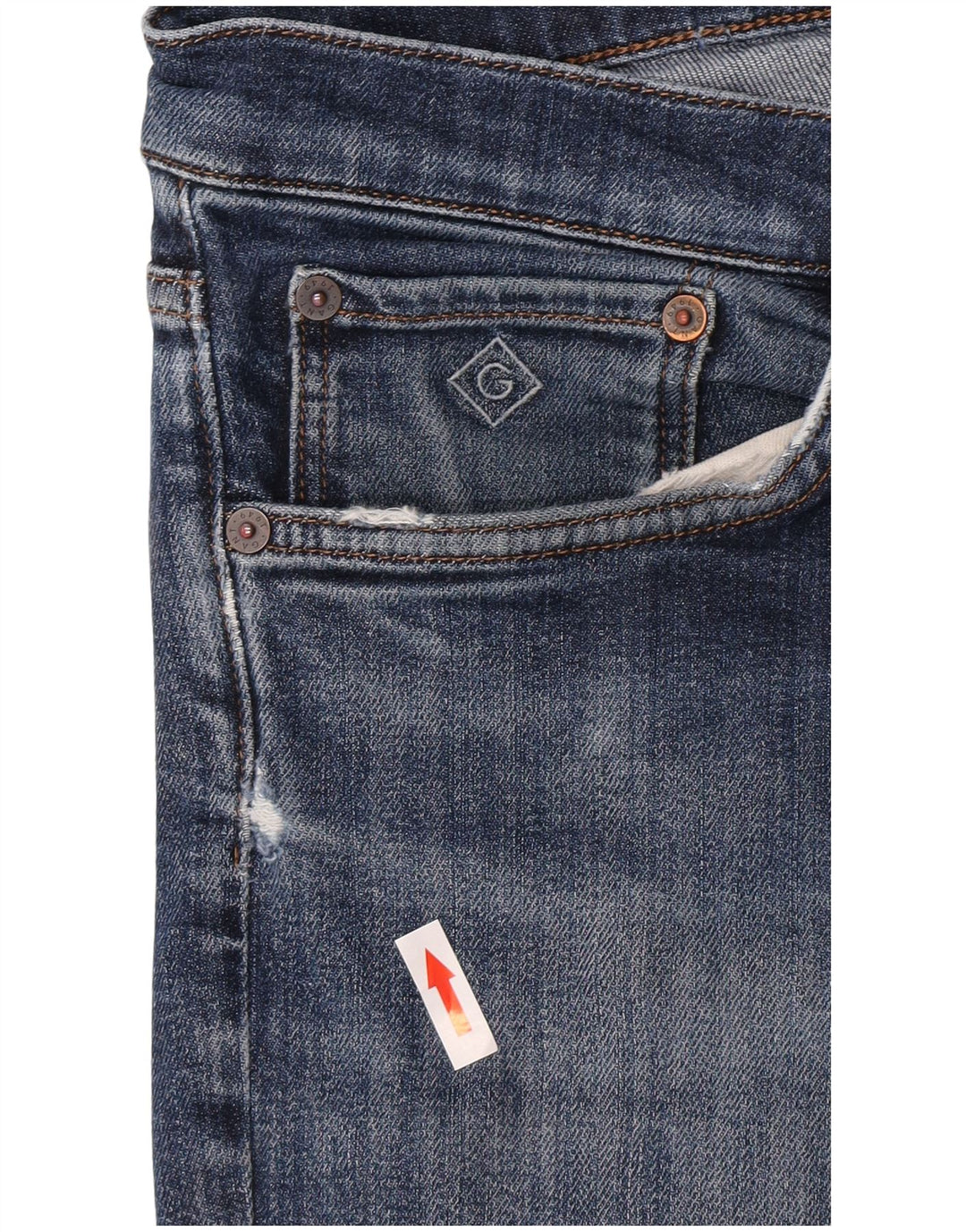Jeans slim da uomo Gant W36 L32 Blu