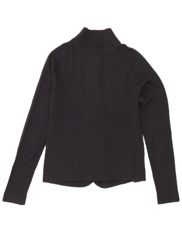 Maglione cardigan corto da donna Armani Jeans IT 40 piccolo nero