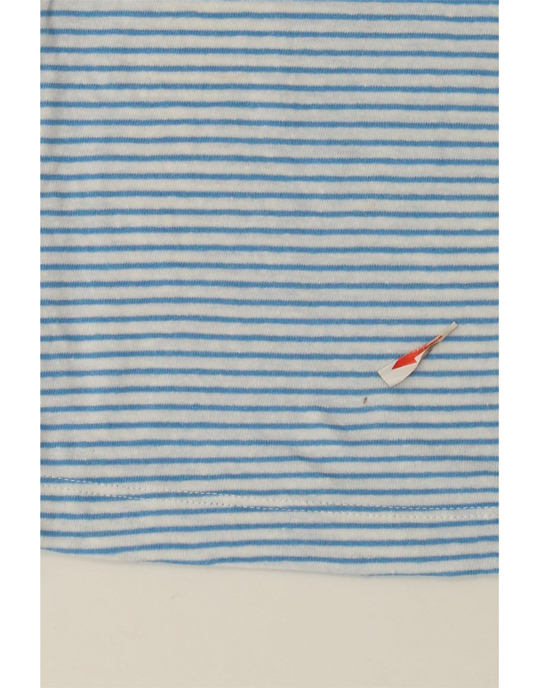 T-shirt da donna Marks & Spencer Top UK 12 Lino a righe blu medio