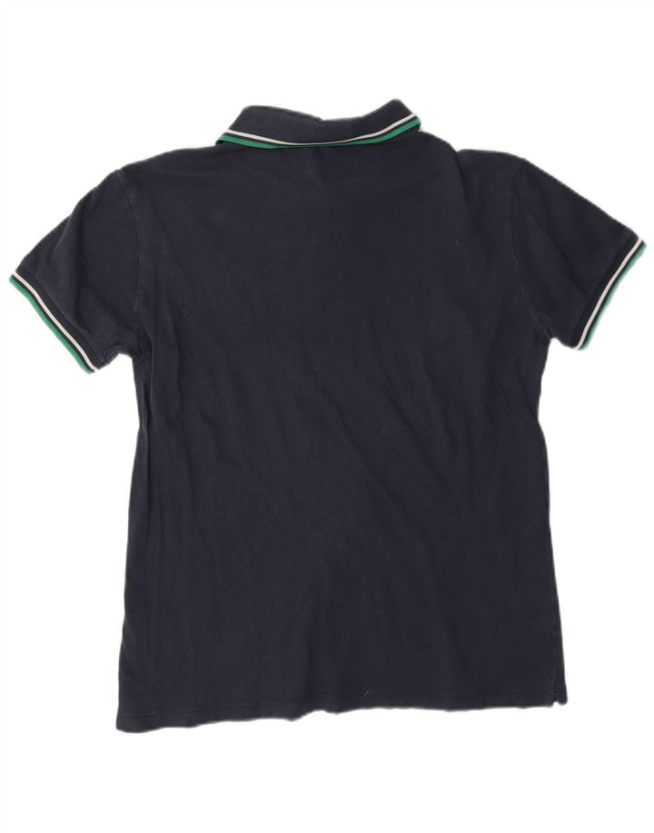 Polo Fred Perry da uomo leggera ed elasticizzata in cotone blu navy medio