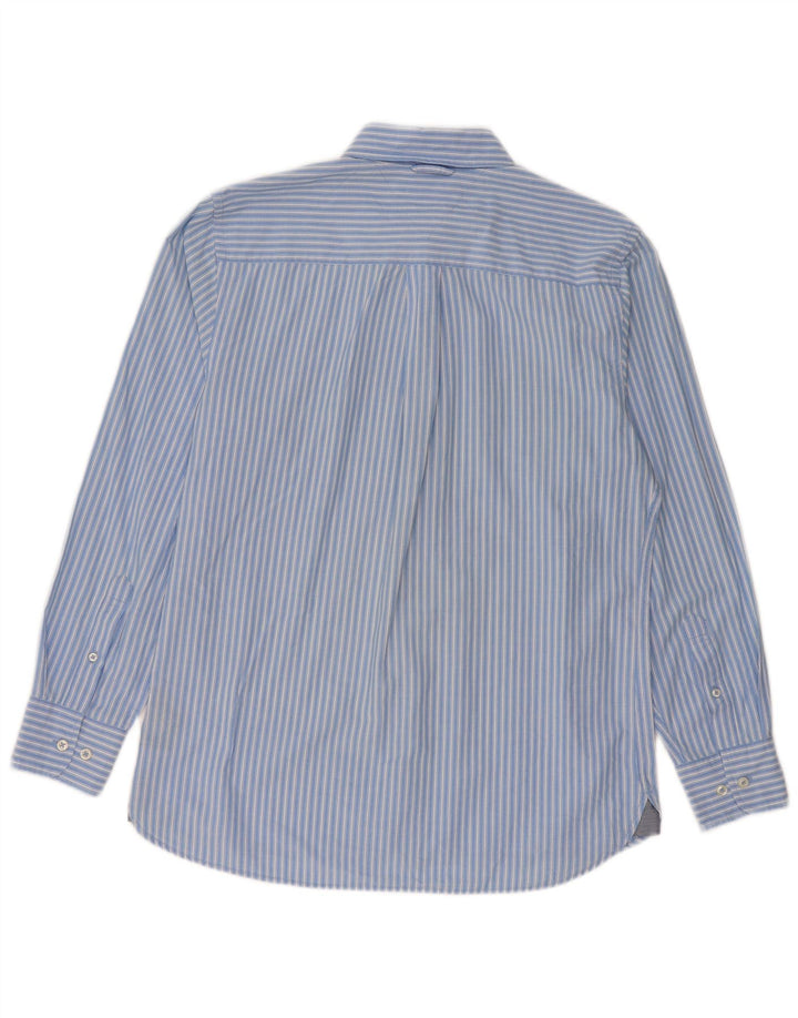Camicia da uomo su misura Tommy Hilfiger Cotone gessato blu medio