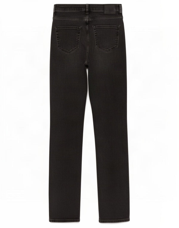 Jeans dritti da donna Zara EU 38 Small W28 L30 cotone nero
