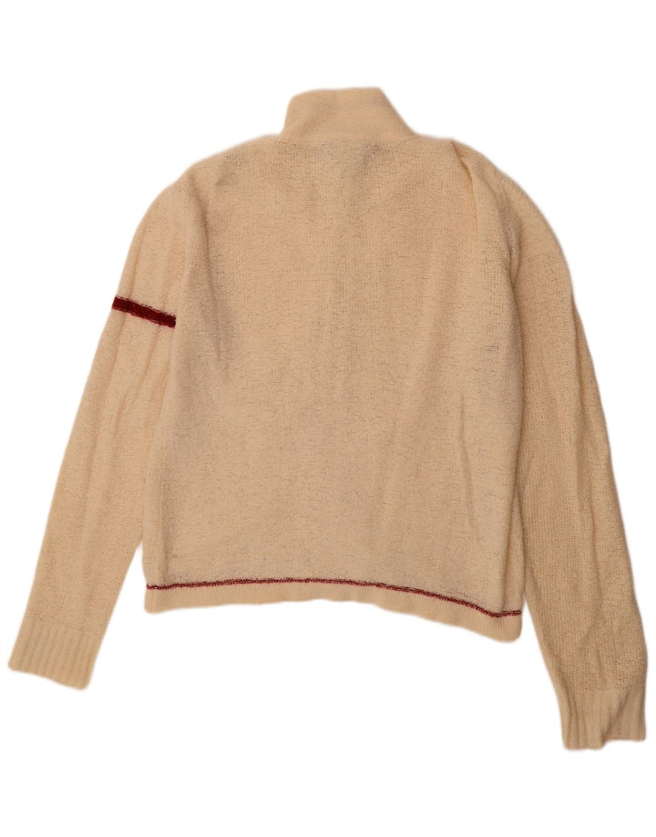 Maglione cardigan da uomo Murphy & Nye XL bianco sporco