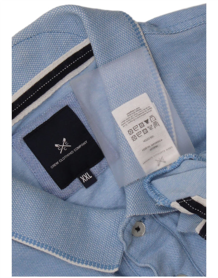 Crew Clothing Polo da uomo 2XL in cotone blu