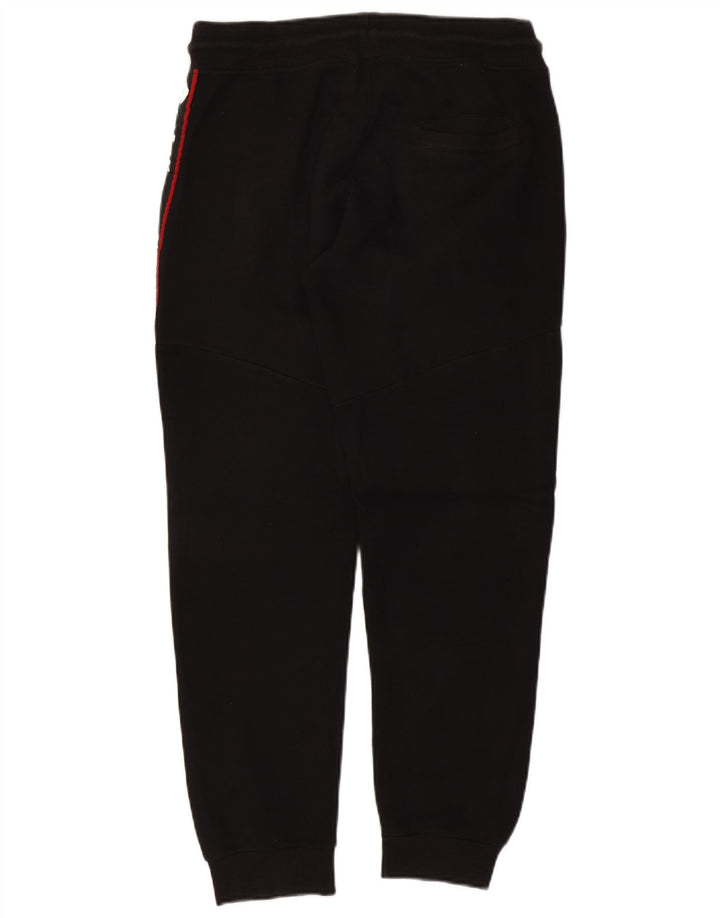 LOTTO Pantaloni da tuta con grafica da uomo Joggers Cotone medio nero