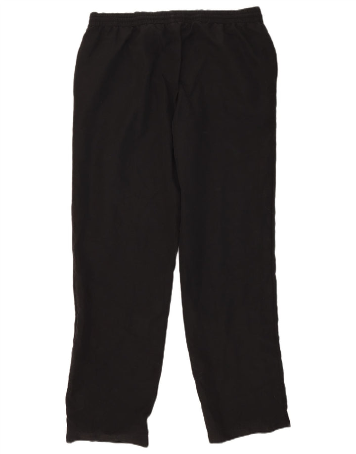 Pantaloni da tuta da uomo Kappa Large neri in poliestere