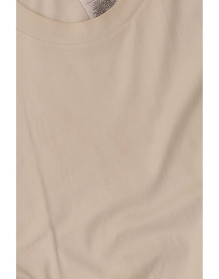Maglietta Adidas da uomo Top Large in cotone bianco