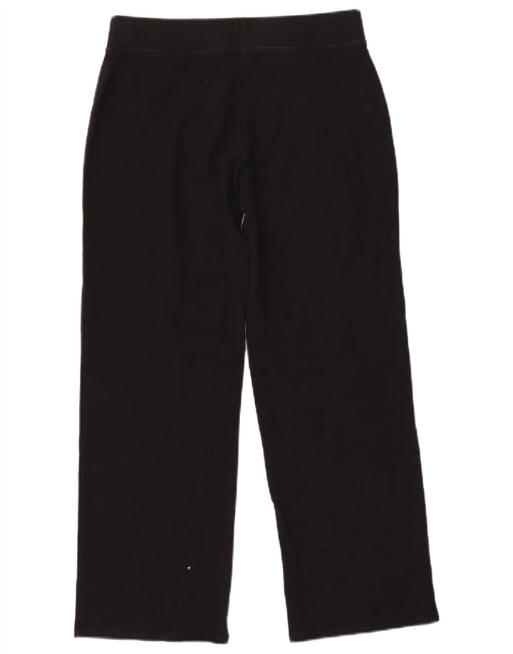Pantaloni da tuta da donna Marks & Spencer UK 12 medio cotone nero