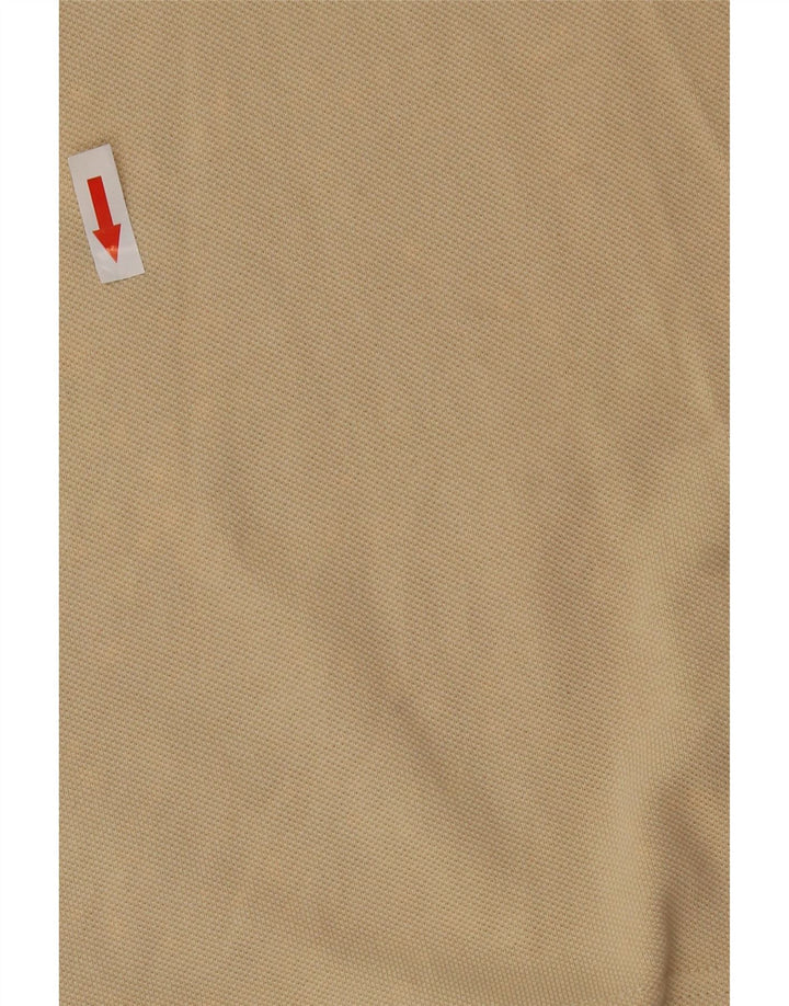 Polo da uomo GANT grande in cotone beige