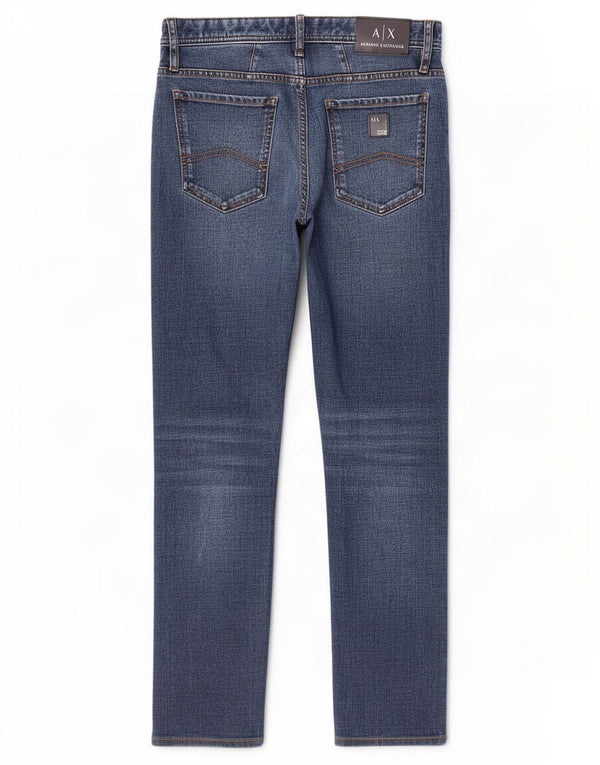 Jeans skinny J14 da donna Armani Exchange W29 L30 cotone blu