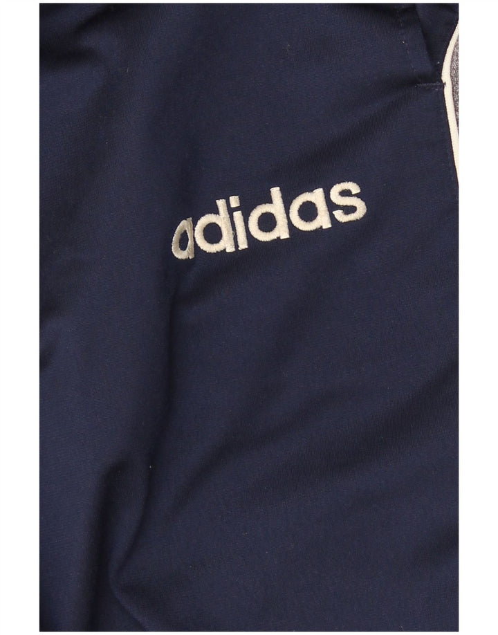 Pantaloni da tuta da uomo Adidas Large color block blu navy