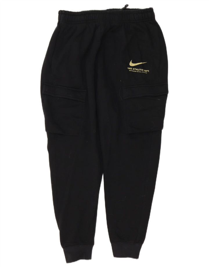 Pantaloni da tuta Nike Graphic Cargo da uomo, pantaloni da jogging, grandi, cotone nero