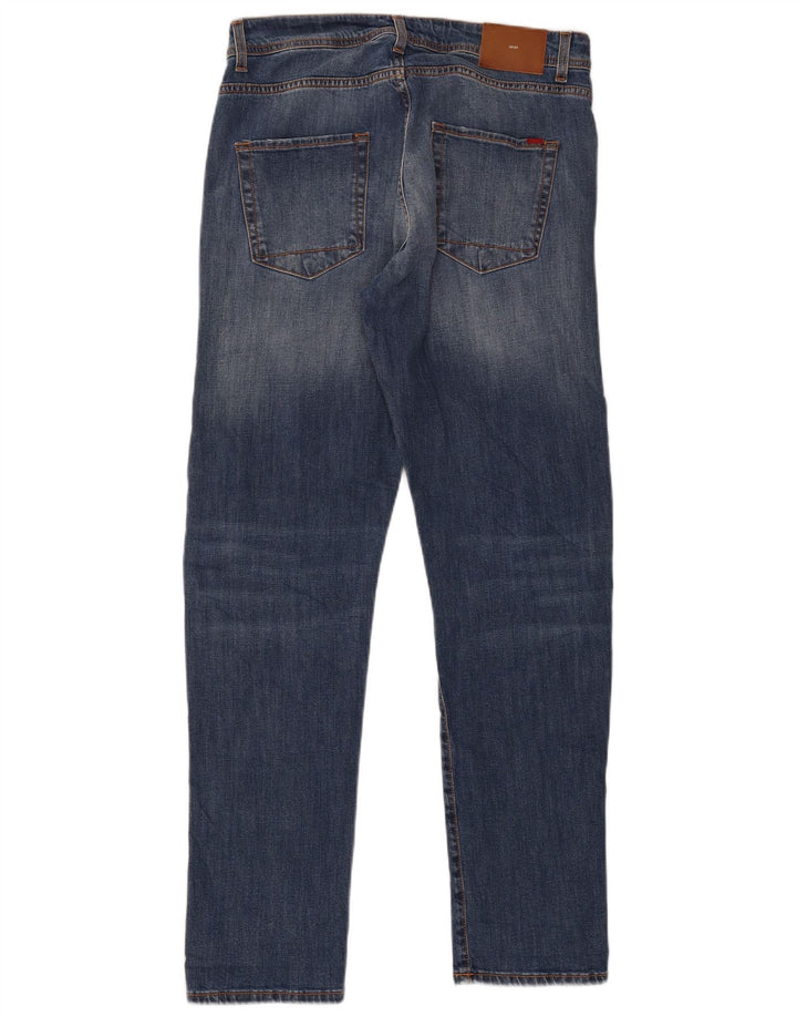 Jeans dritti regolari da uomo Liu Jo W33 L33 Blu Navy