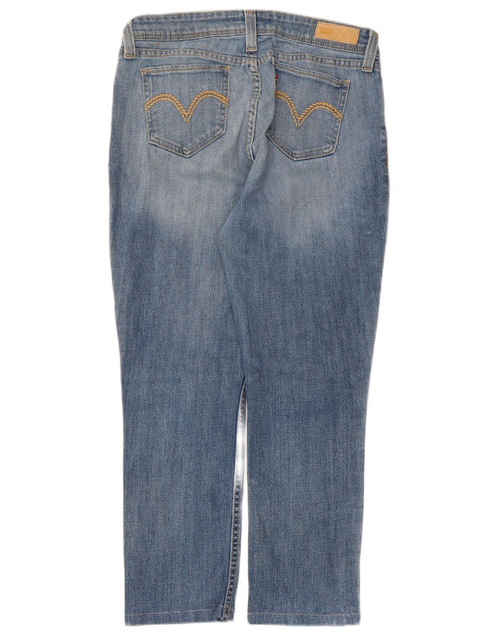 Jeans cropped Levi's da donna Bold Curve W32 L24 cotone blu