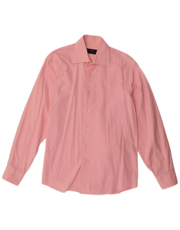 Camicia Milano da uomo Etro taglia 40 cotone rosa medio