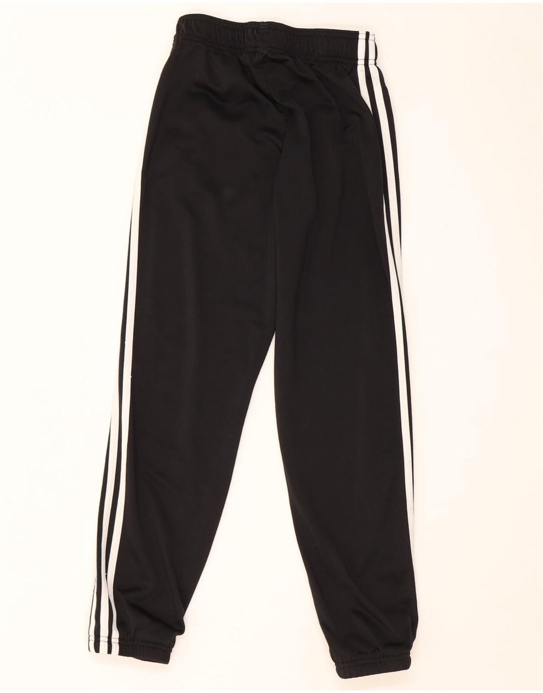 Pantaloni della tuta da ragazzo Adidas 9-10 anni in poliestere nero