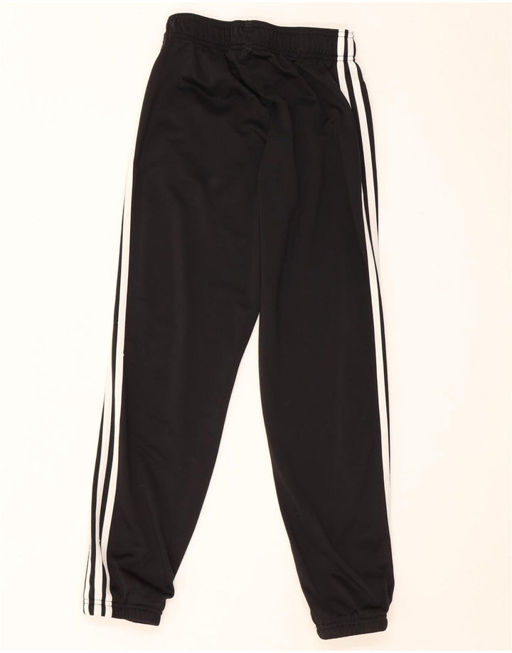 Pantaloni della tuta da ragazzo Adidas 9-10 anni in poliestere nero