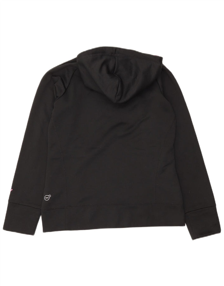Felpa con cappuccio grafica da donna PUMA UK 12 Medium Nero Poliestere