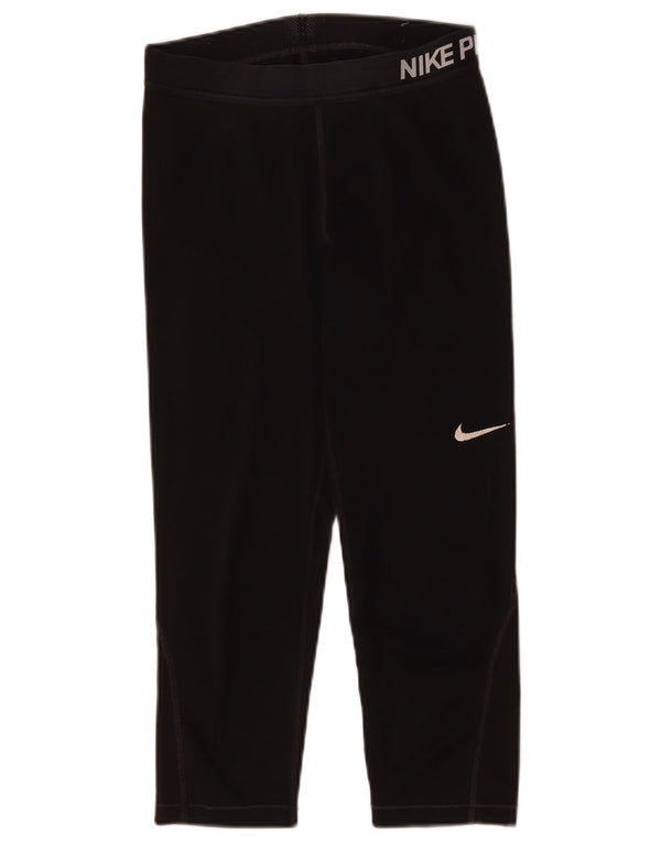 Leggings Nike Graphic Capri da donna UK 12 medio nero