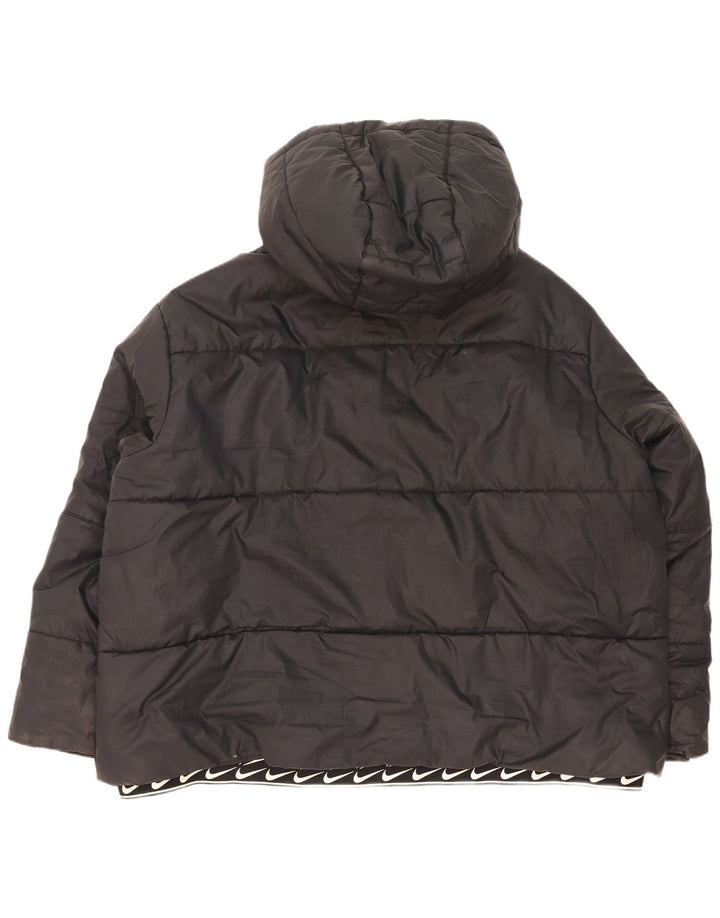 Giacca imbottita oversize con cappuccio da donna Nike UK 20 2XL poliestere nero