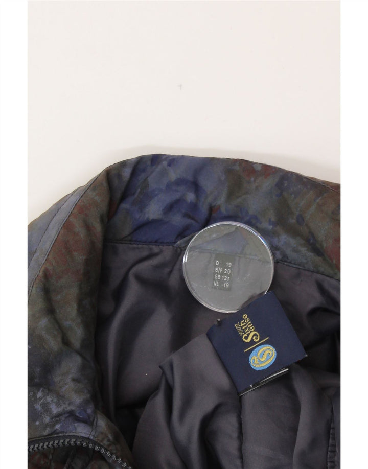 IL TUO SESTO SENSO Cappotto giacca a vento da donna UK 12 Medio multicolore floreale