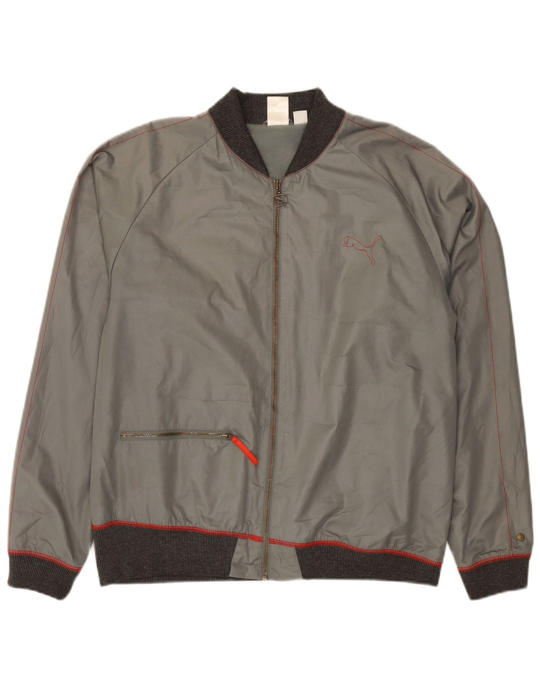 Giacca bomber da uomo Puma UK 38 blocco colore grigio medio