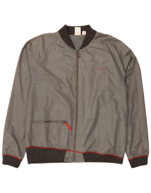Giacca bomber da uomo Puma UK 38 blocco colore grigio medio
