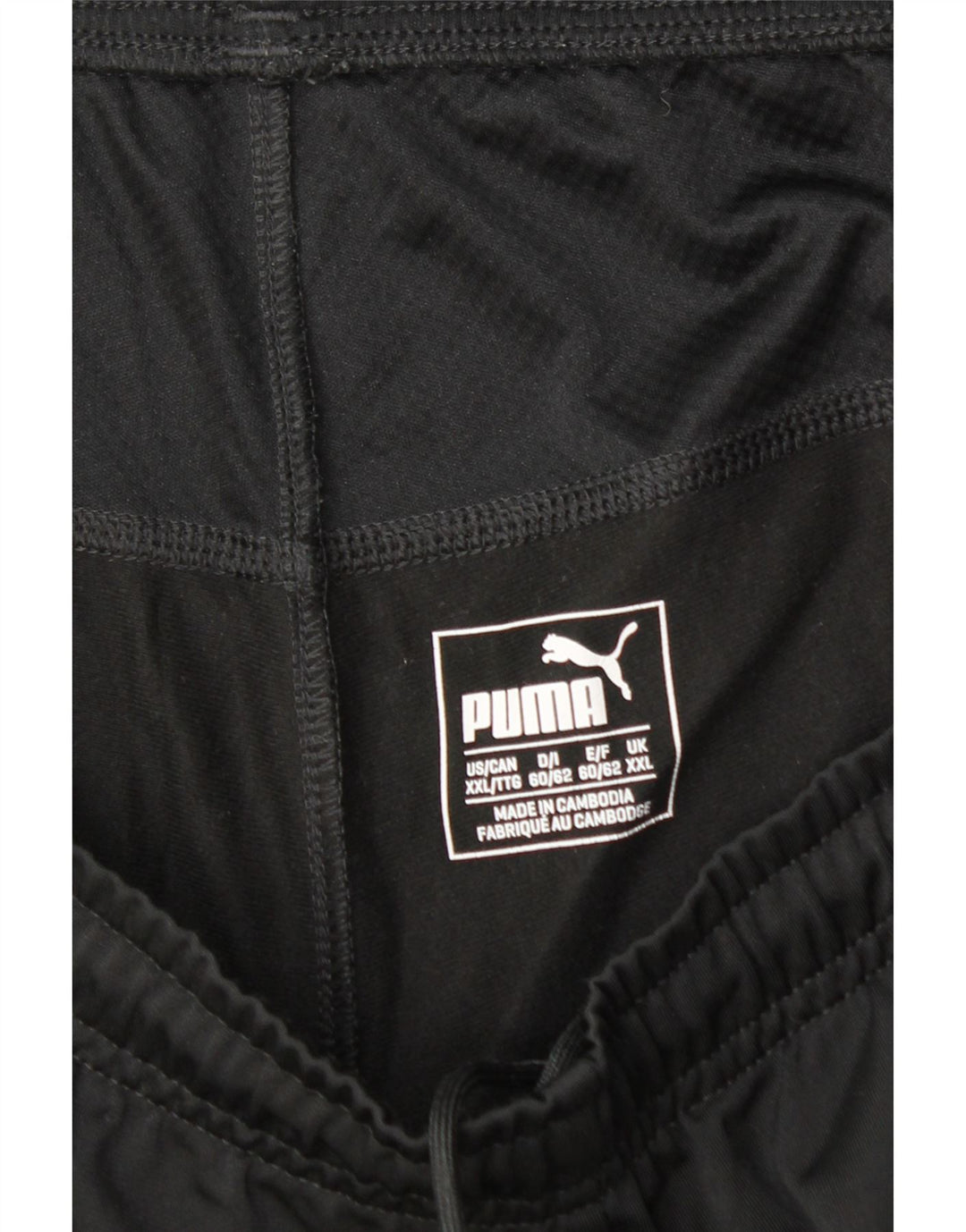 PUMA Mens Graphic Tracksuit Trousers 2XL  Black