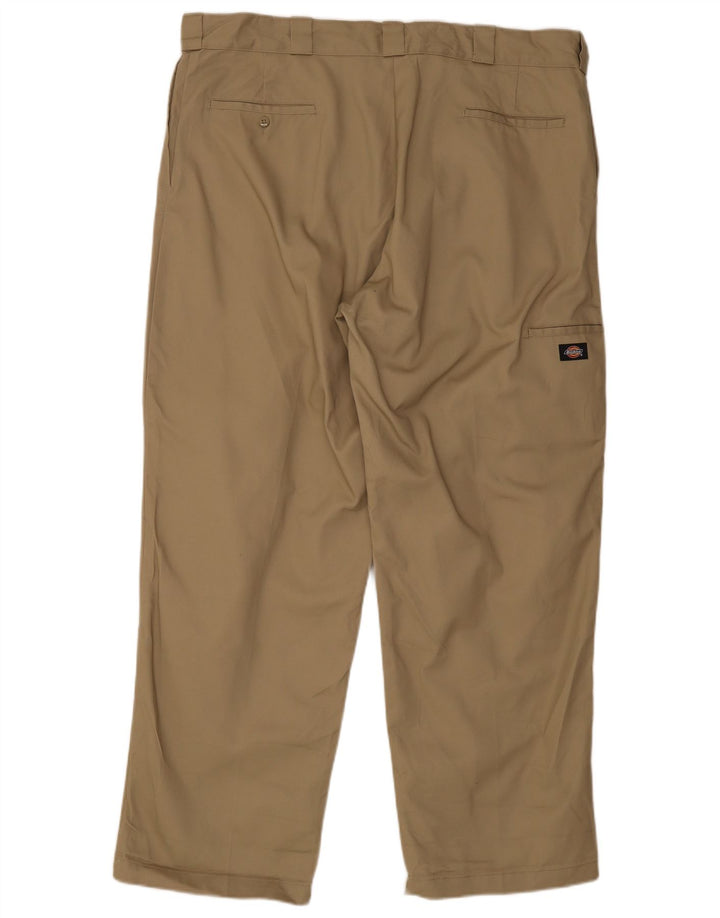Pantaloni cargo da uomo larghi Dickies W42 L32 poliestere beige