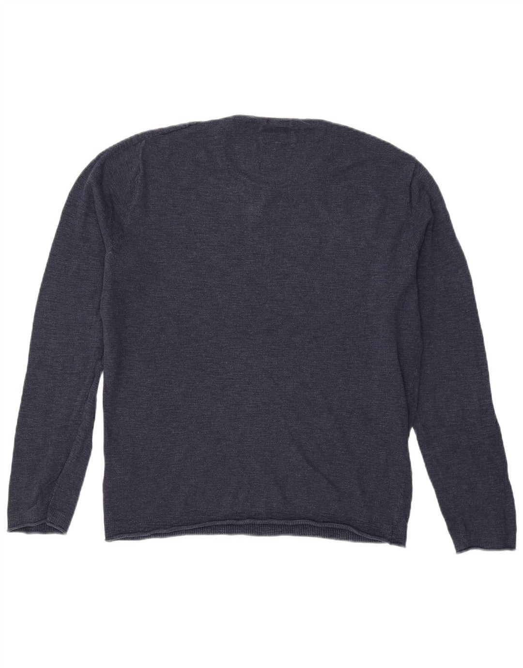 Maglione maglione girocollo da uomo Tommy Hilfiger cotone medio blu navy