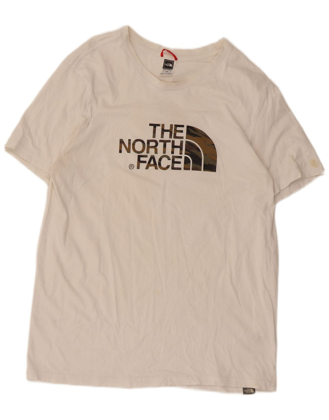 T-shirt grafica da uomo The North Face Top grande in cotone bianco