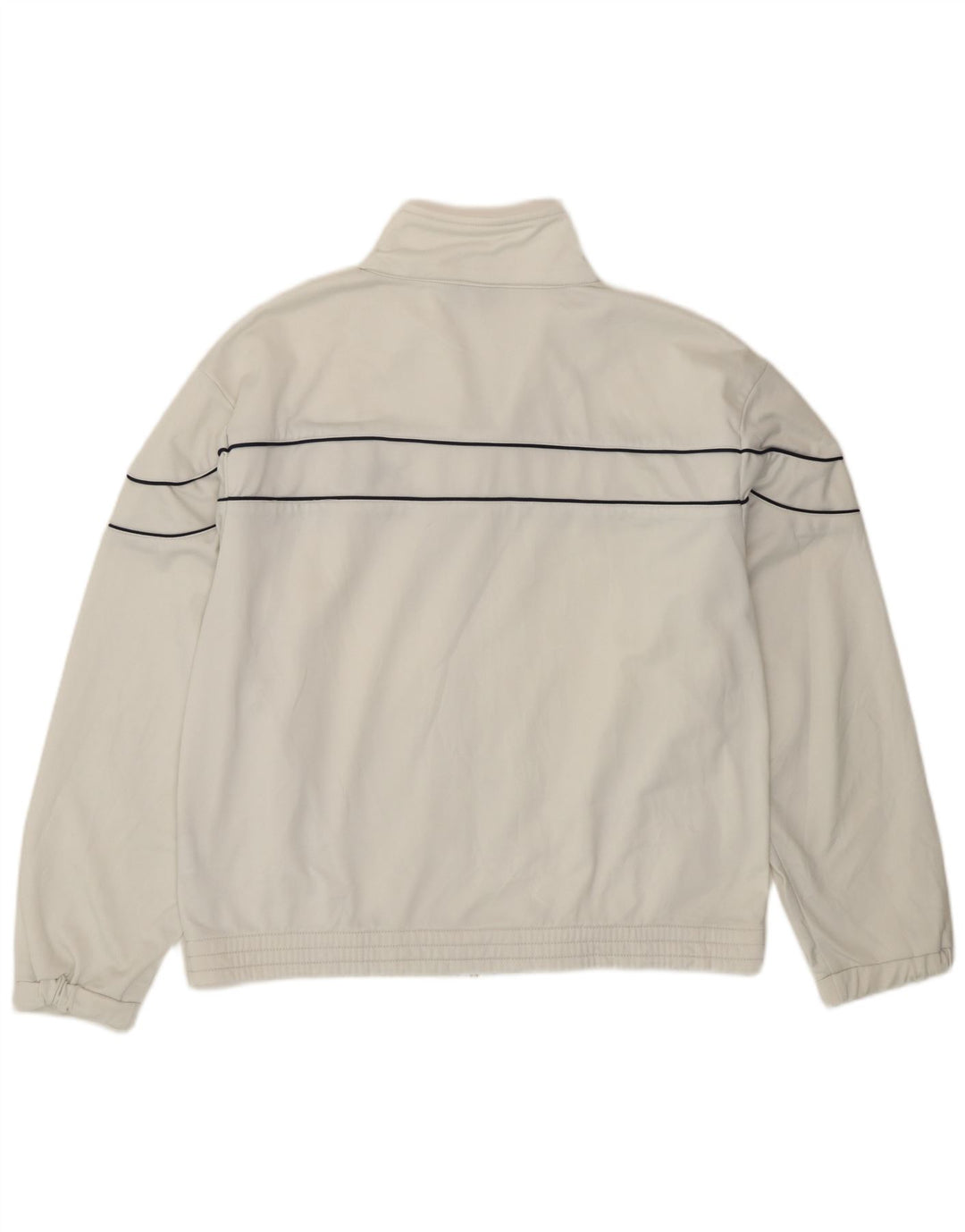 Giacca da ginnastica da uomo Fila Small in poliestere bianco